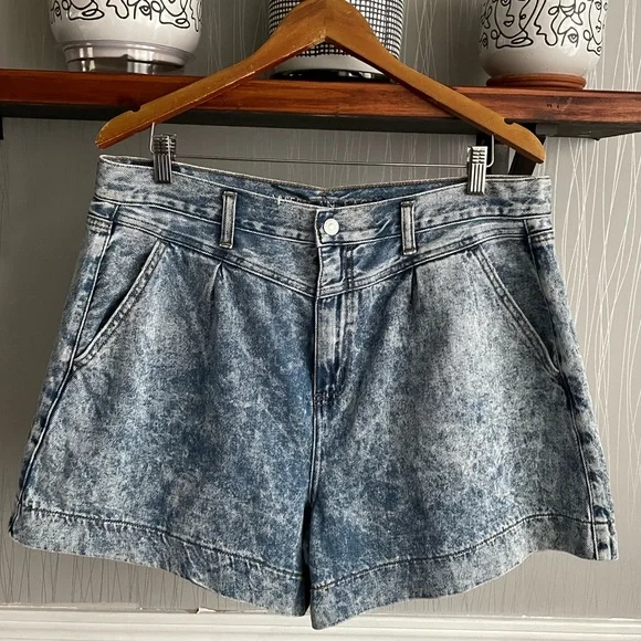 Denim Blue Women's Shorts - Picture 8 of 8